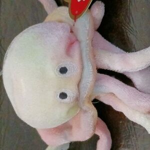 Ty Teenie Beanie Babies 1999 3" "Goochy" the Jellyfish